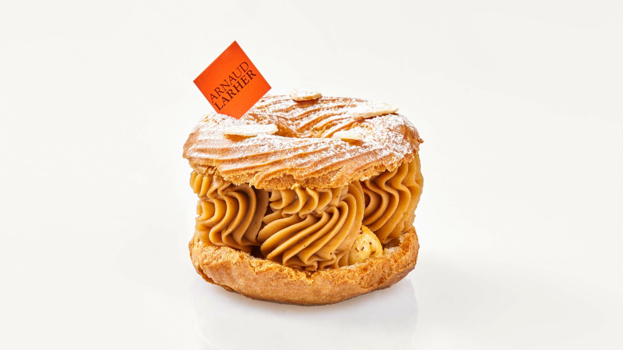 Paris Brest-dessert-served-at-Hotel-Grande-Bretagne-Athens-by-Arnaud-Larher